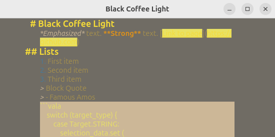 Light Theme